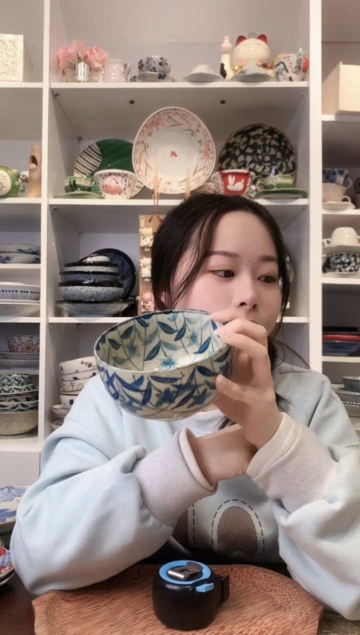 陶瓷【微瑕】黄泥桔梗多用碗13cm