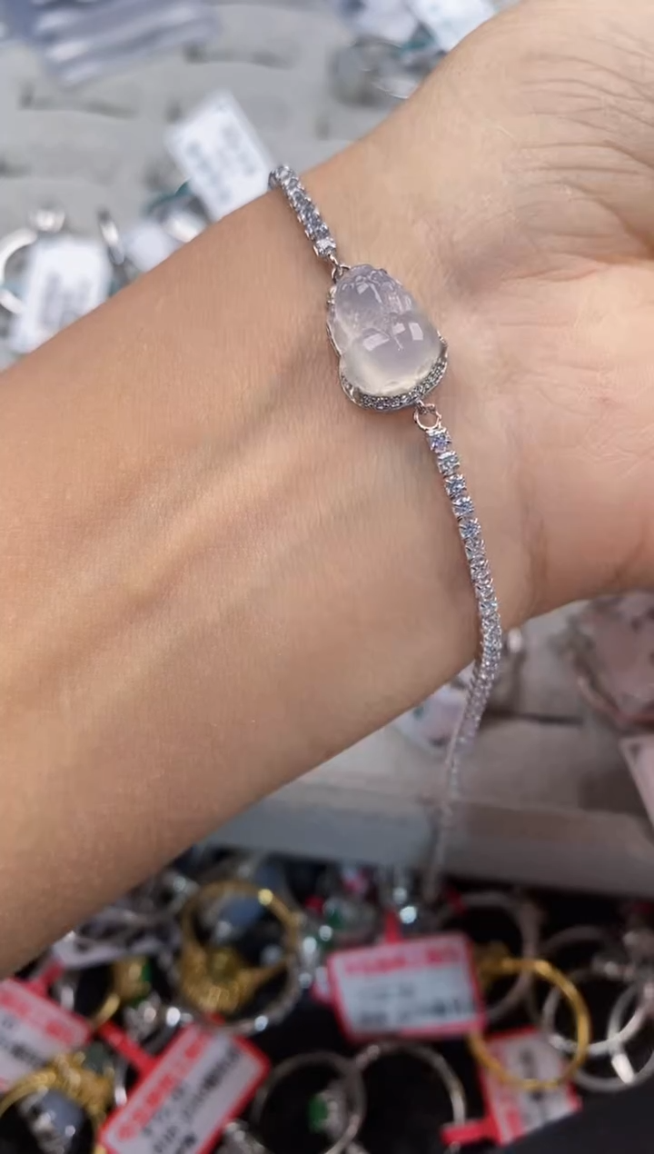 银S925镶嵌戒指翡翠111---5