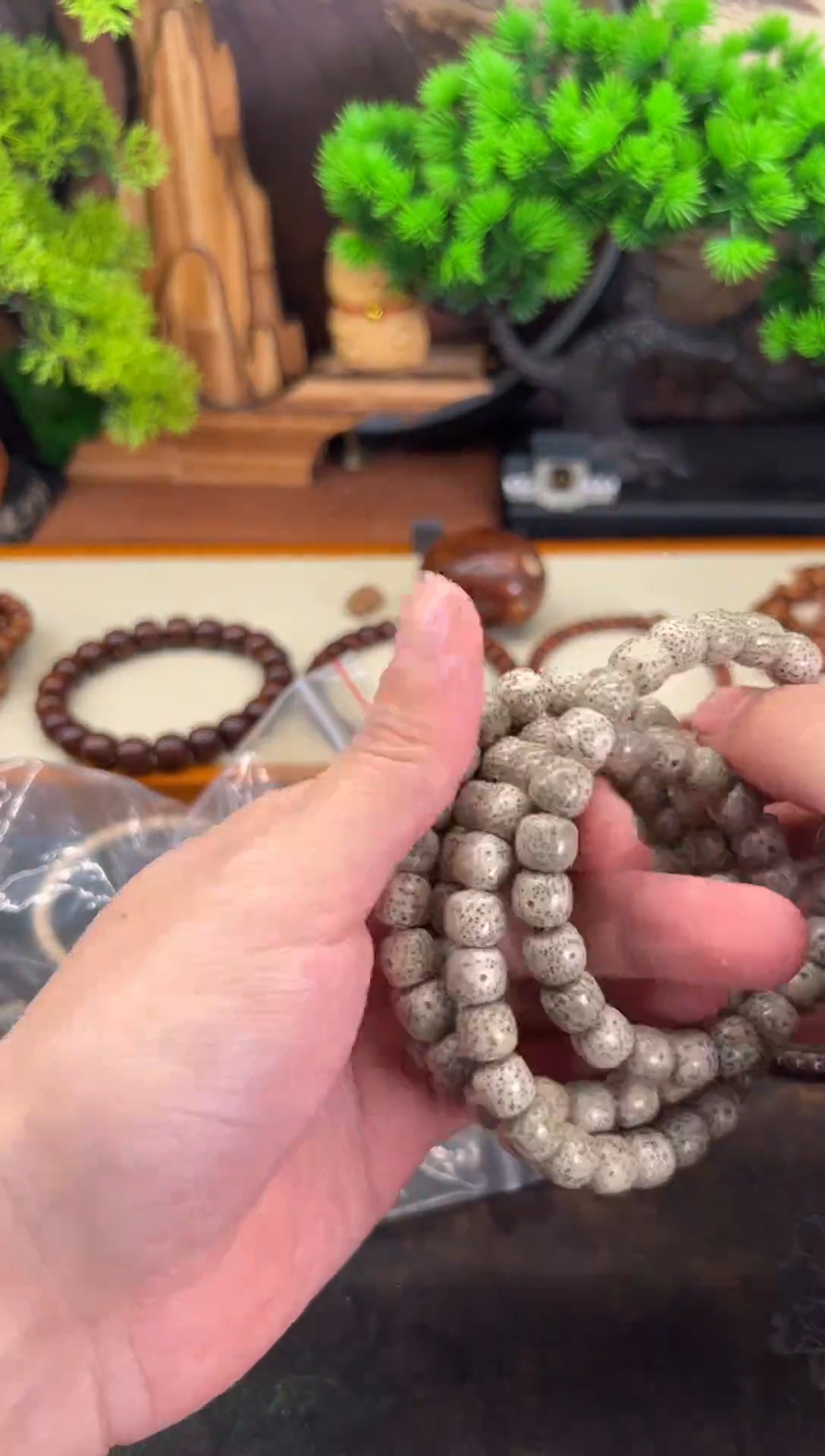 手串星月菩提星月菩提阴皮老型