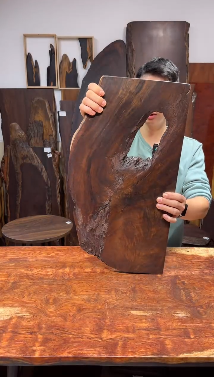 风车木（黑檀木）尺寸57*32*2.5编号433