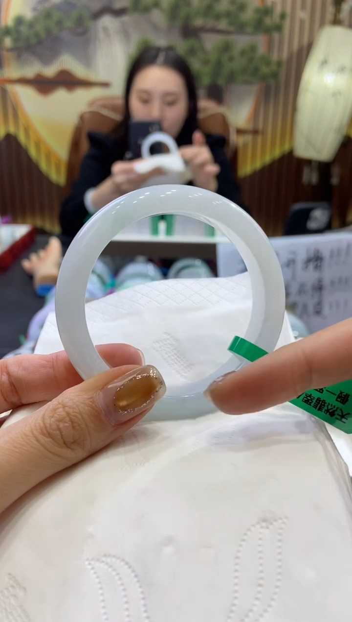 未镶嵌手镯翡翠0007015