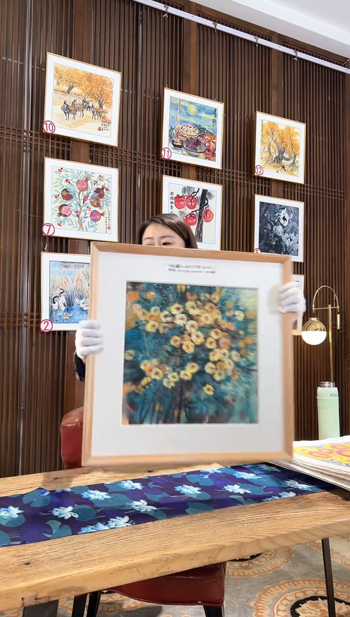 版画耿玉琨名章限量版画S