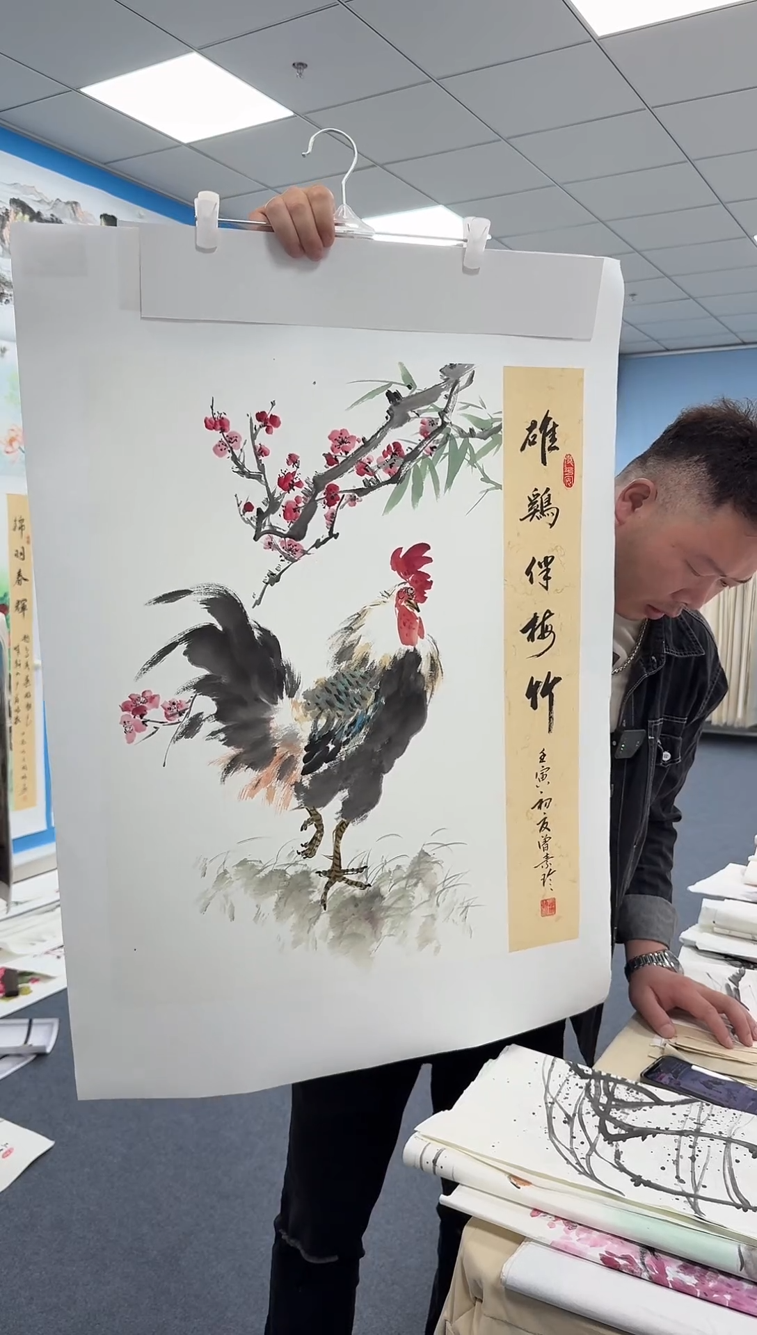 国画胶*公鸡同类型随机