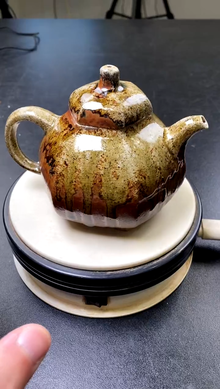 茶壶紫砂原矿紫砂壶柴烧