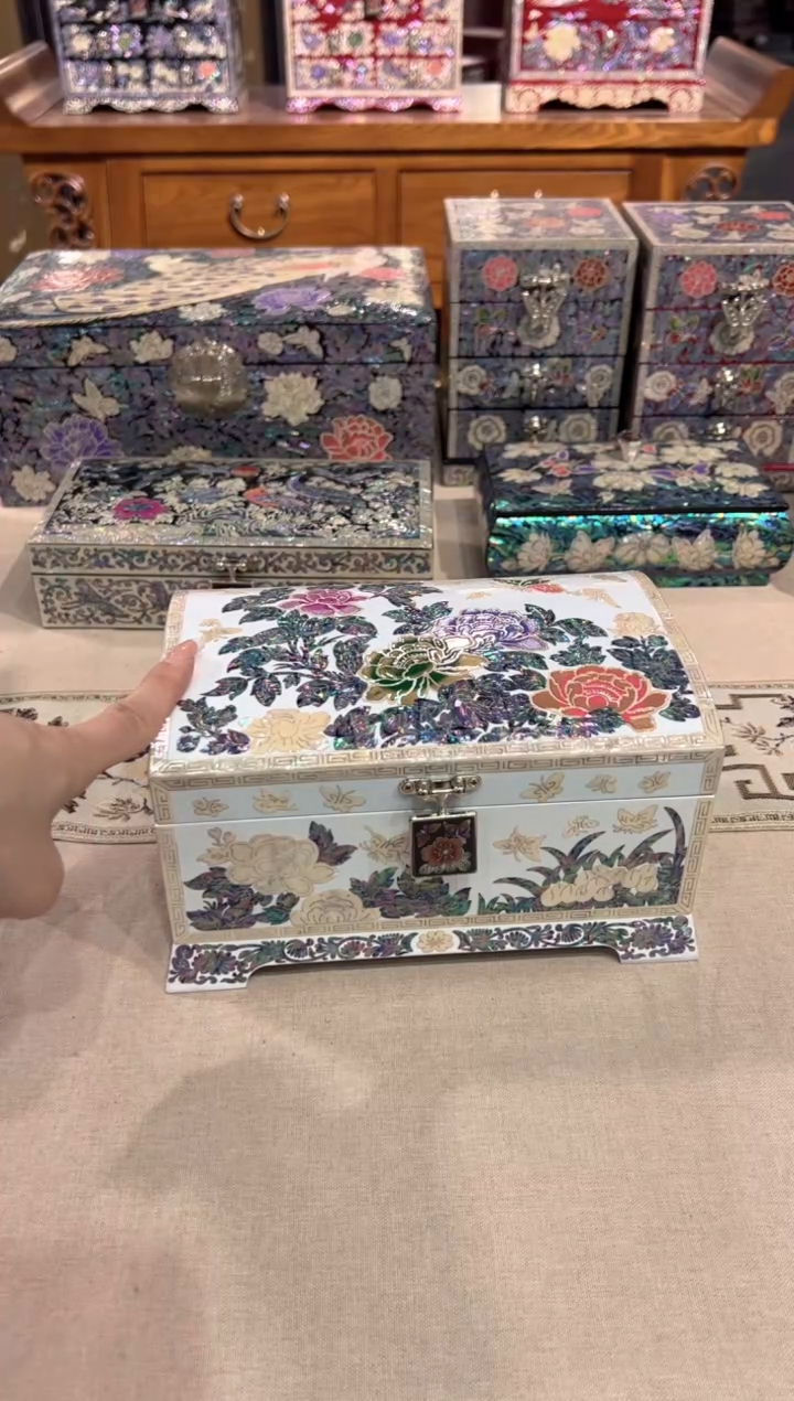 【闪购商品】按扣满贝底·弘贝雅螺钿漆器文化馆