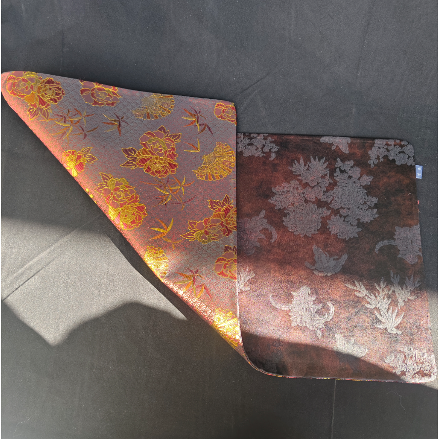 JD0841-深红牡丹茶席（65*35）
