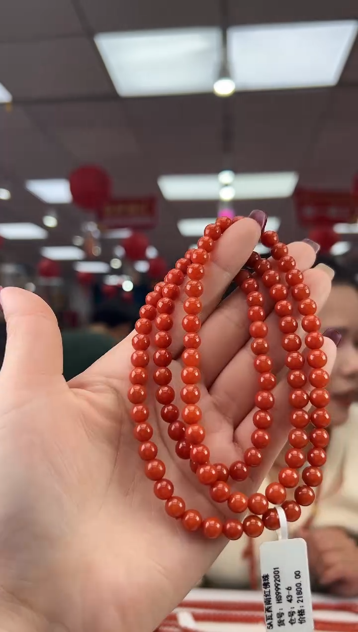 【闪购商品】南红玛瑙珠串未镶嵌多样发其一/6HS9992001