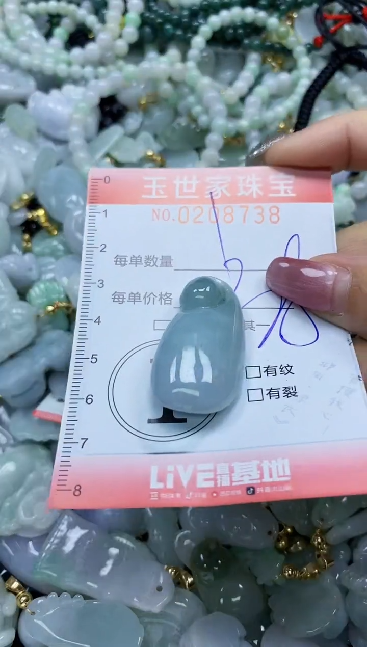 【闪购商品】翡翠颈饰未镶嵌闪购0208738