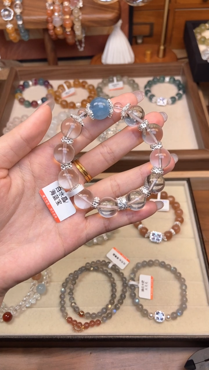 【闪购商品】水晶手链未镶嵌白水晶