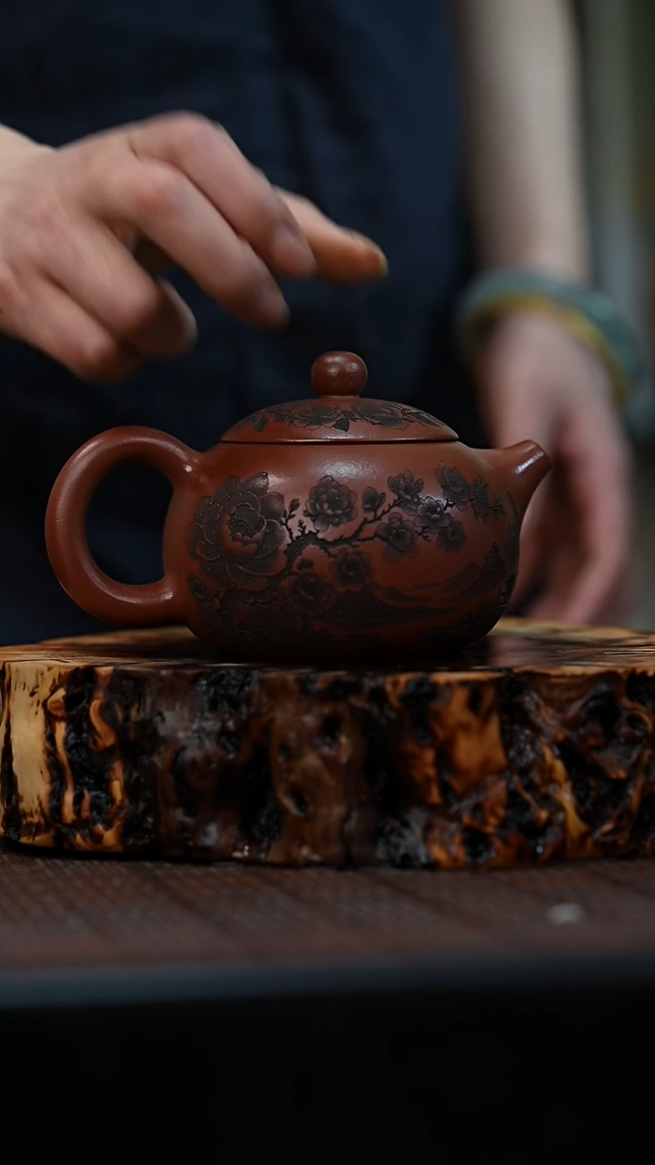 茶壶紫砂宜兴岁颐传砂原矿全手19