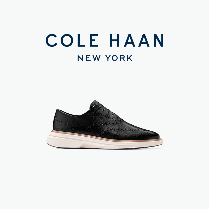 Cole Haan/歌涵25男款牛皮革鞋面透气板鞋时尚休闲男鞋C41526