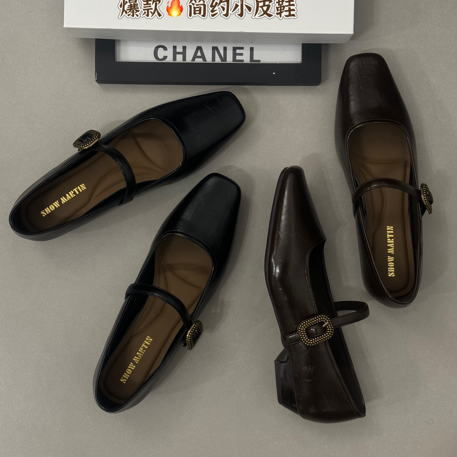 【安妮专享】套筒板鞋增高休闲板鞋通勤厚底鞋秋休闲鞋小白鞋A5-108