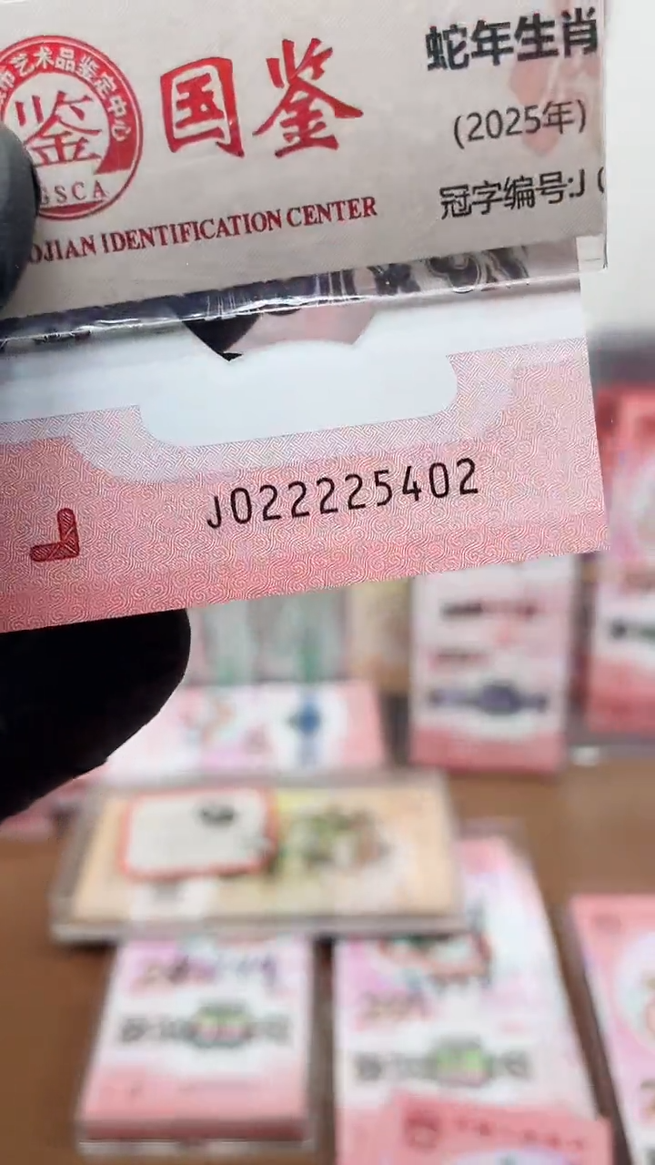 【闪购商品】塑料蛇钞022225402单张国鉴111