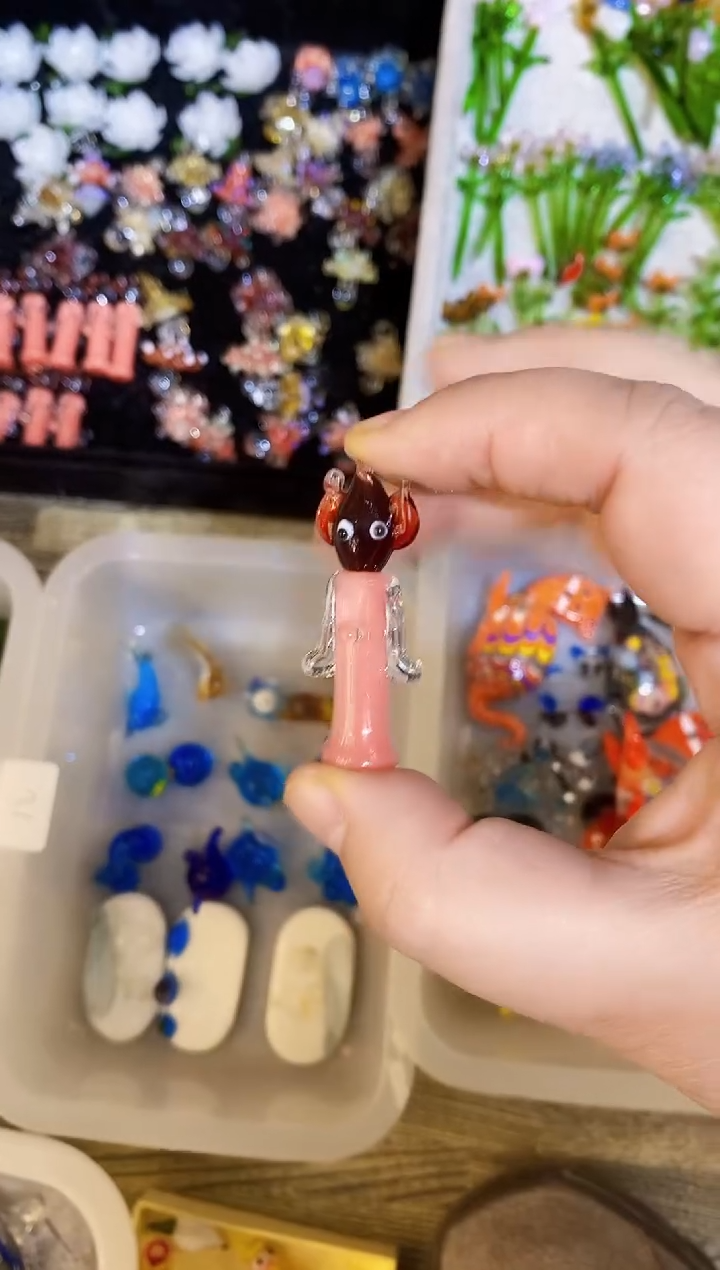 【闪购商品】琉璃手工艺品卡西法蜡烛