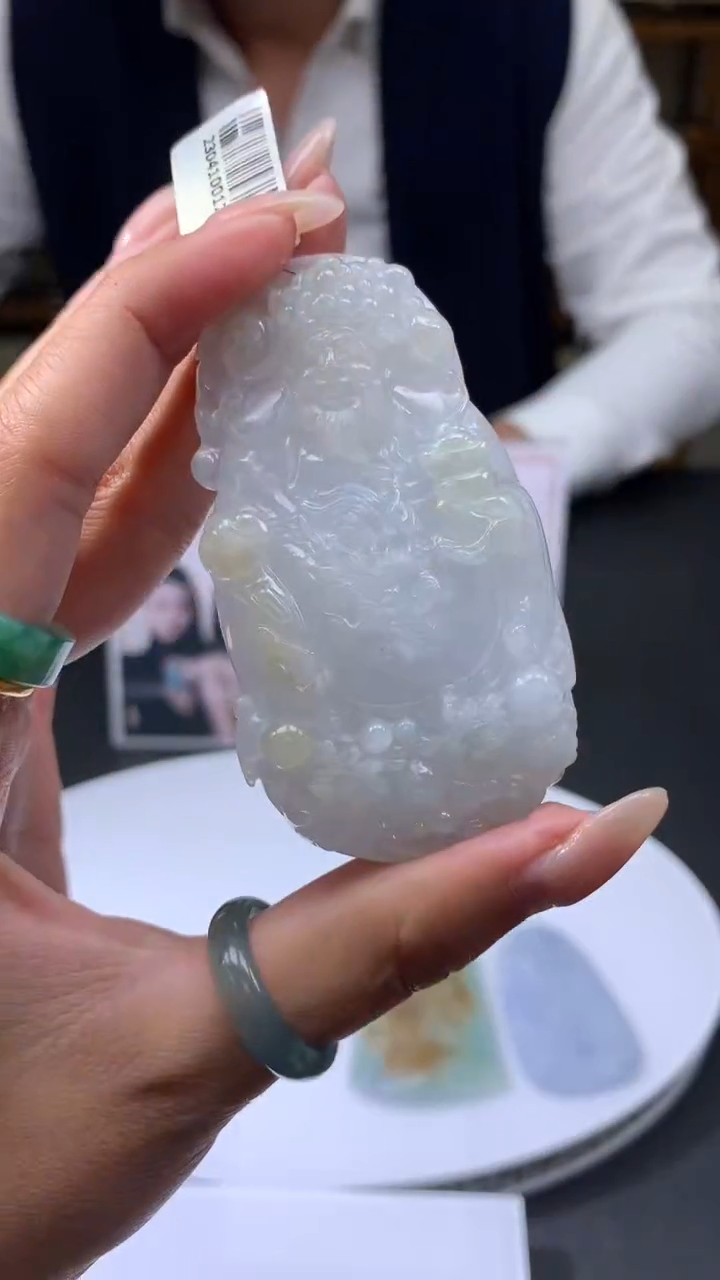 【闪购商品】定制翡翠未镶嵌不退不换CMH1件-A