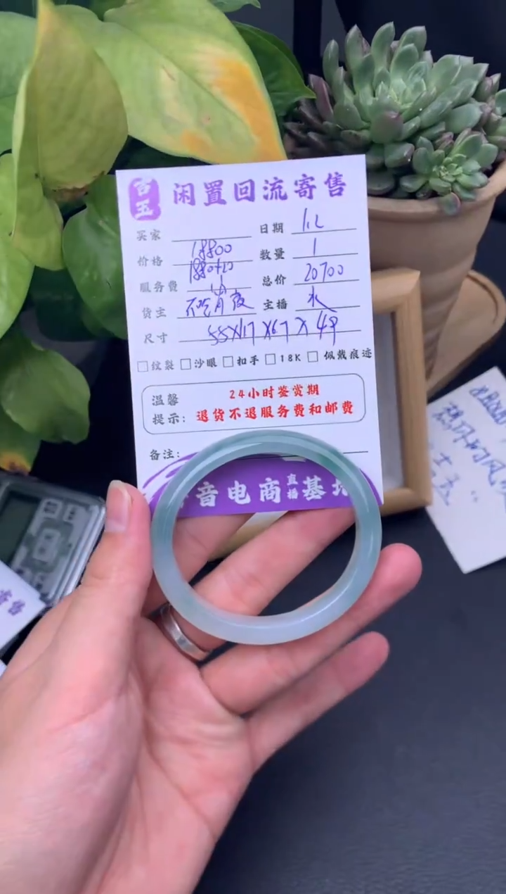 未镶嵌手镯翡翠手镯 