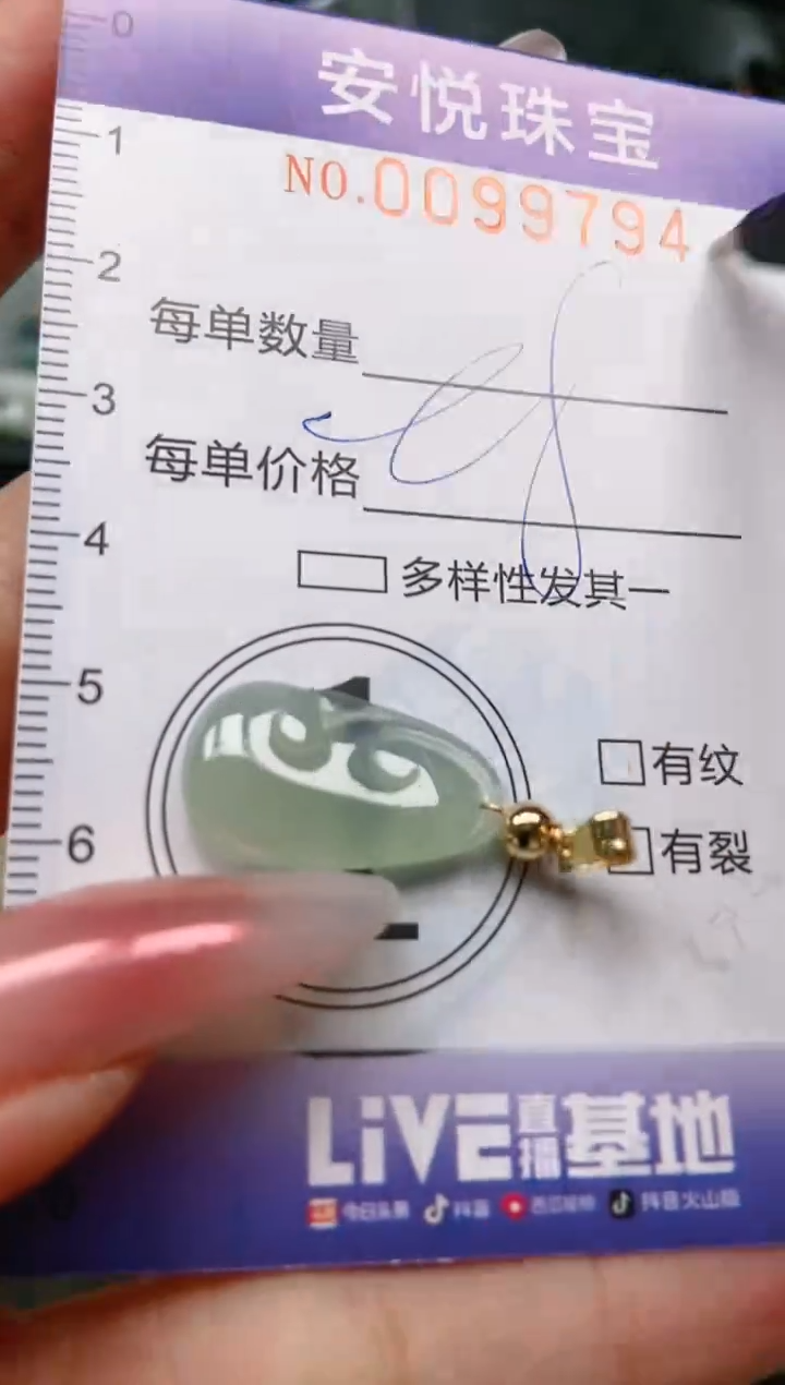 【闪购商品】翡翠颈饰未镶嵌闪购0099794