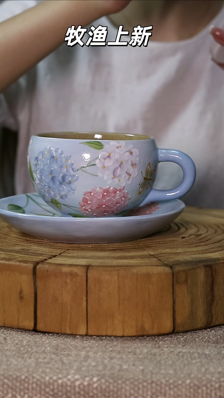 超级好看的瓷闺蜜绣球