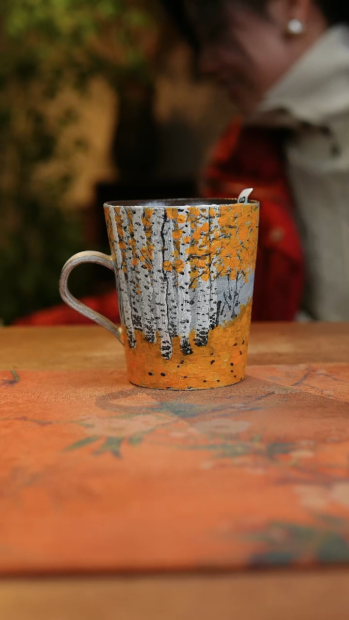 【闪购商品】瓷片1436景德镇手工手绘釉下彩高温瓷