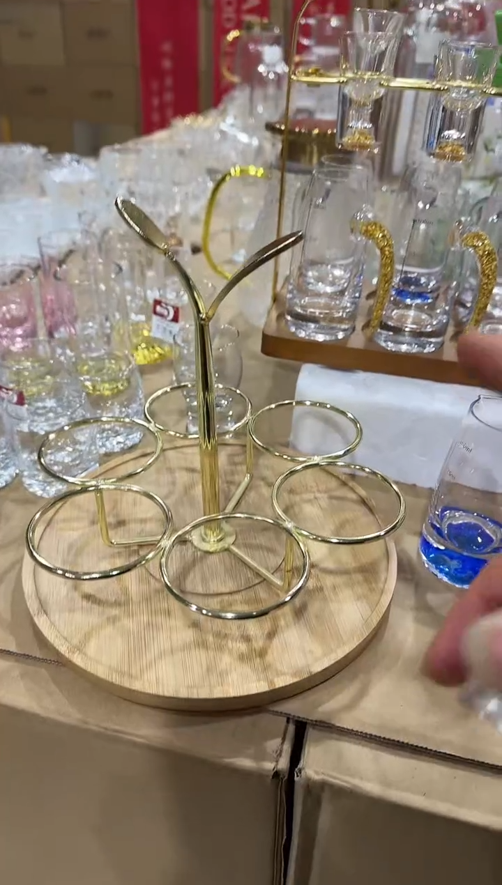 【闪购商品】玻璃无盖款青苹果闪购价单独杯架