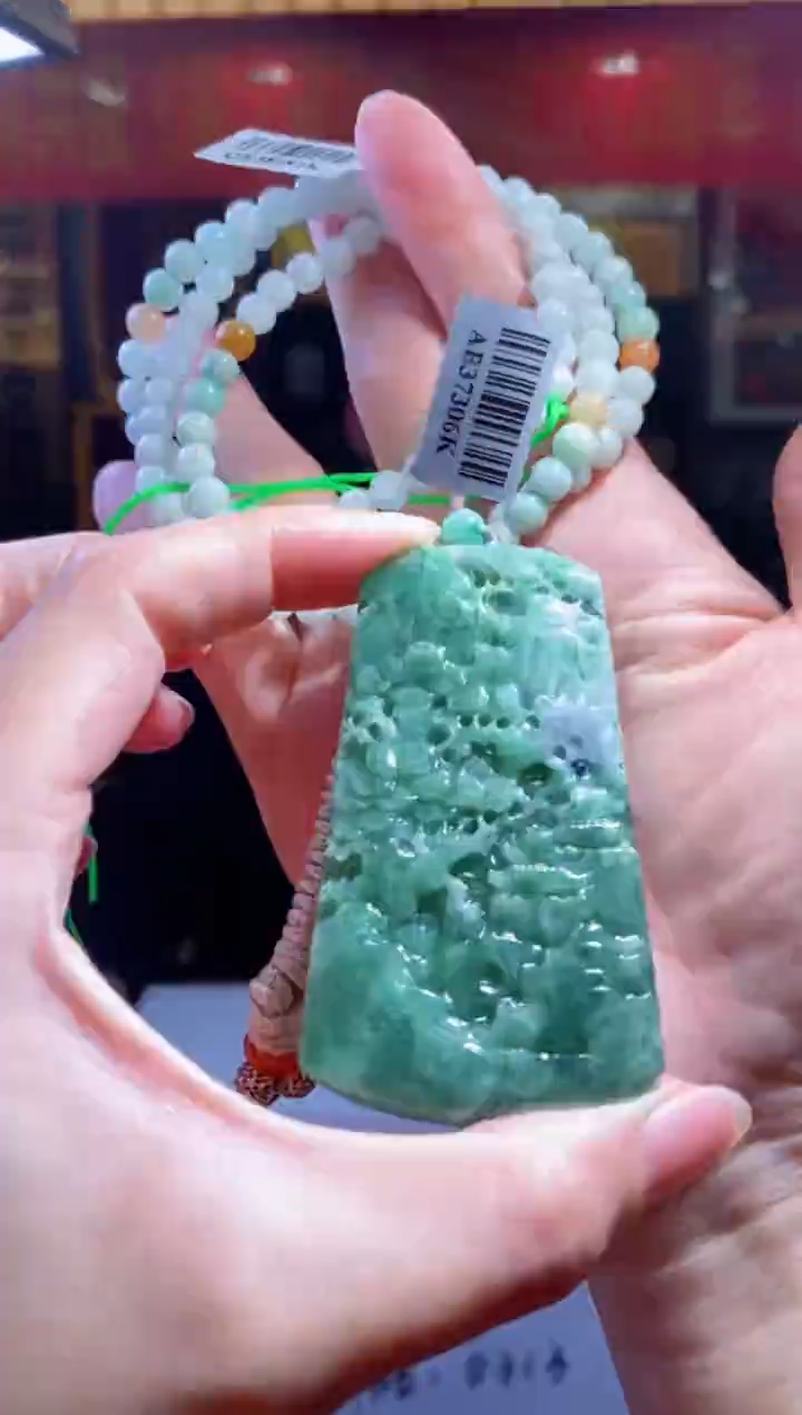 【闪购商品】翡翠颈饰未镶嵌@@BSGC030345