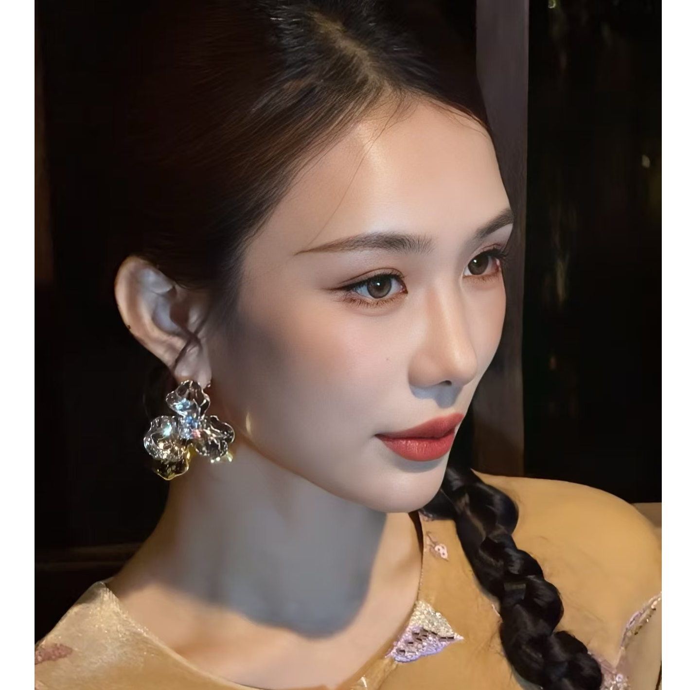 摩邦珠宝 合金耳饰 12月22号 20点开售 【瑞妮--摩邦珠宝饰品专场】