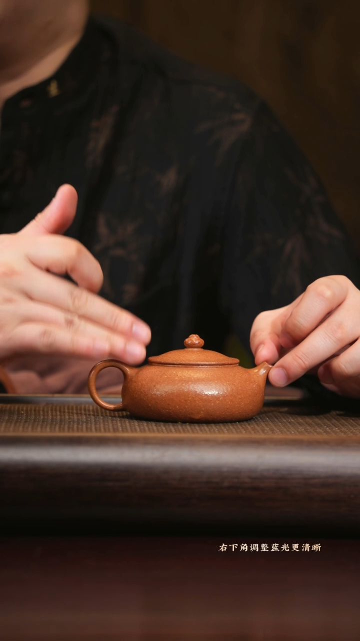 【闪购商品】紫砂茶壶0520025741 寒江 降坡泥160