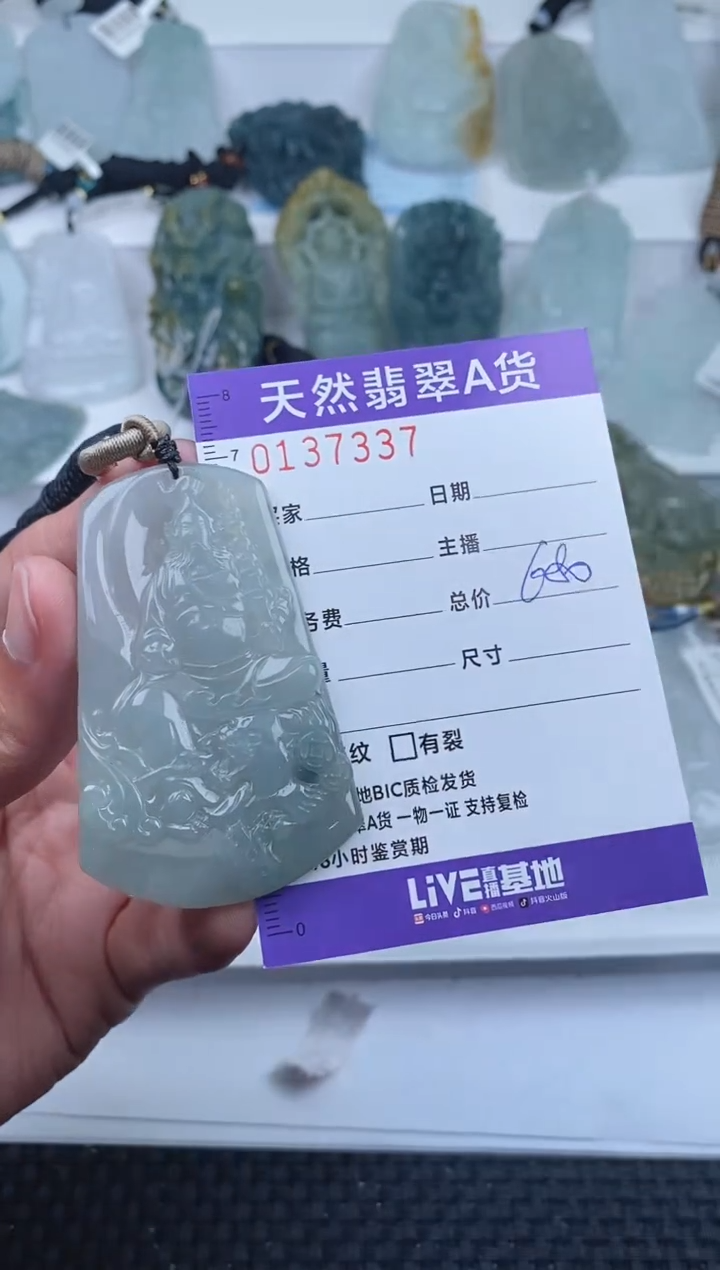 【闪购商品】翡翠颈饰未镶嵌       337