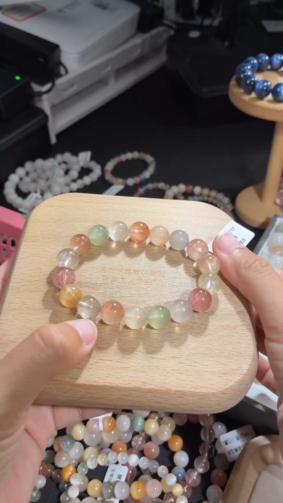 未镶嵌手链水晶82号多样性发一CC11+