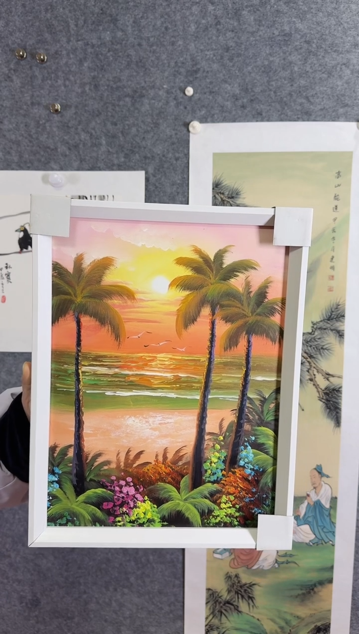 【闪购商品】绘画胡宏源老师纯手绘油画作品