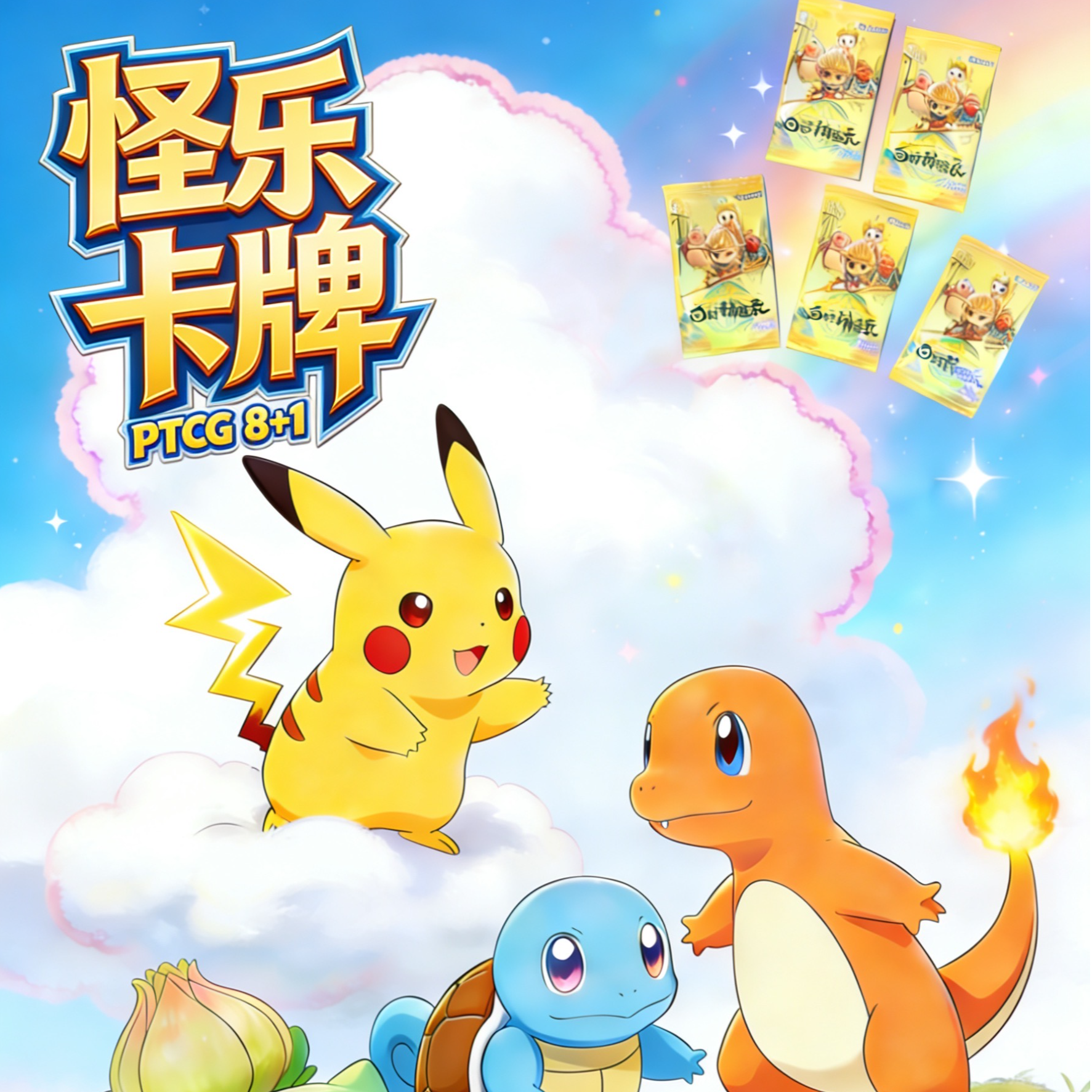 [代搓100单] 宝可梦8+1代搓  西行神魔录12包