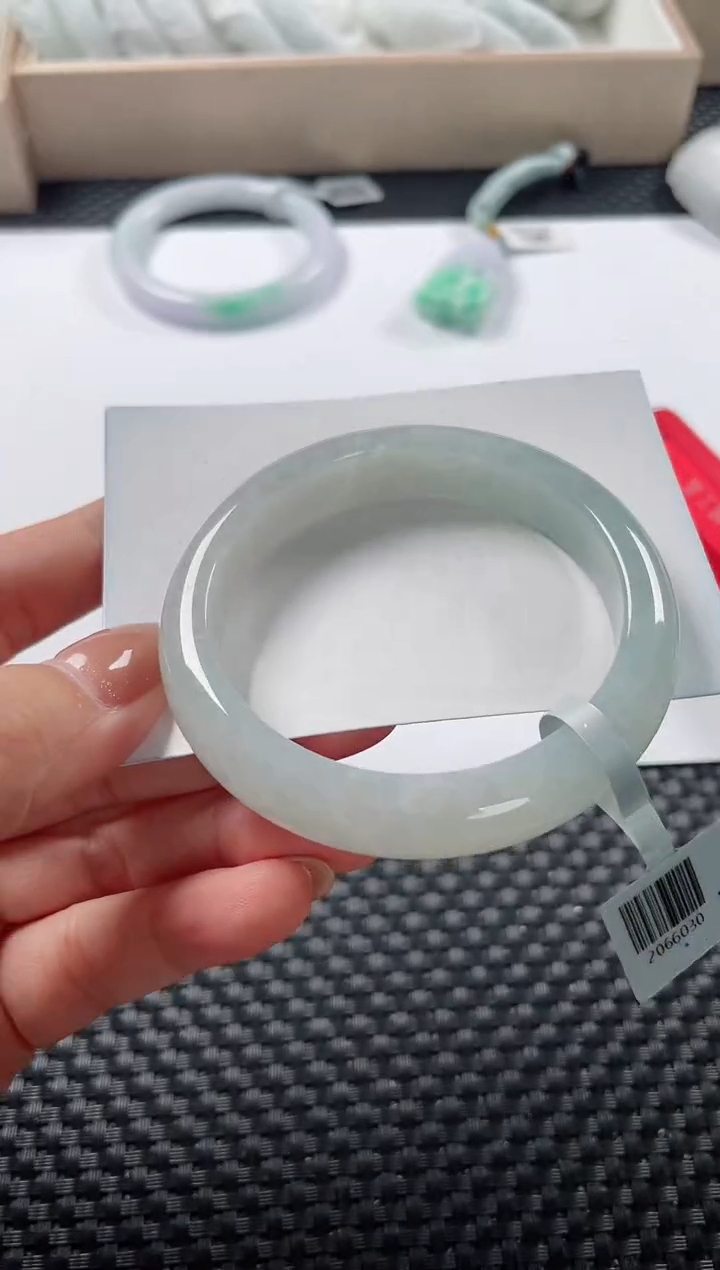 未镶嵌手镯翡翠基地发货H 7719  53+