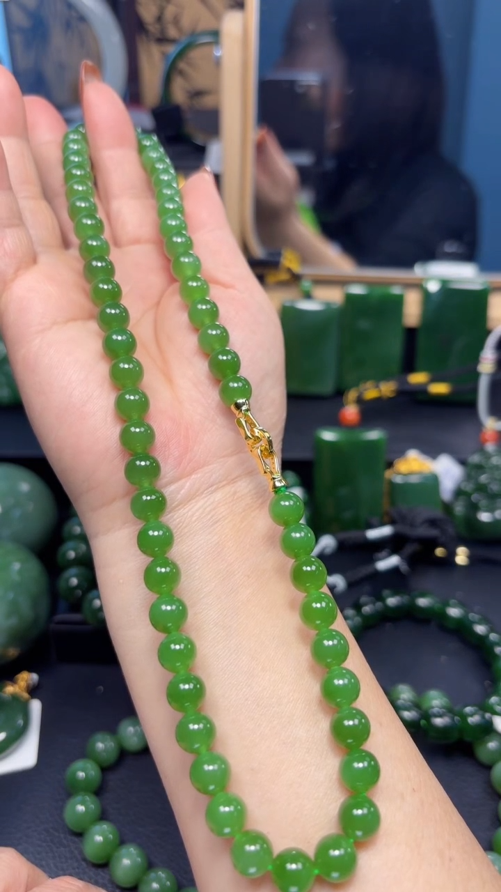 【闪购商品】和田玉（碧玉）颈饰未镶嵌1