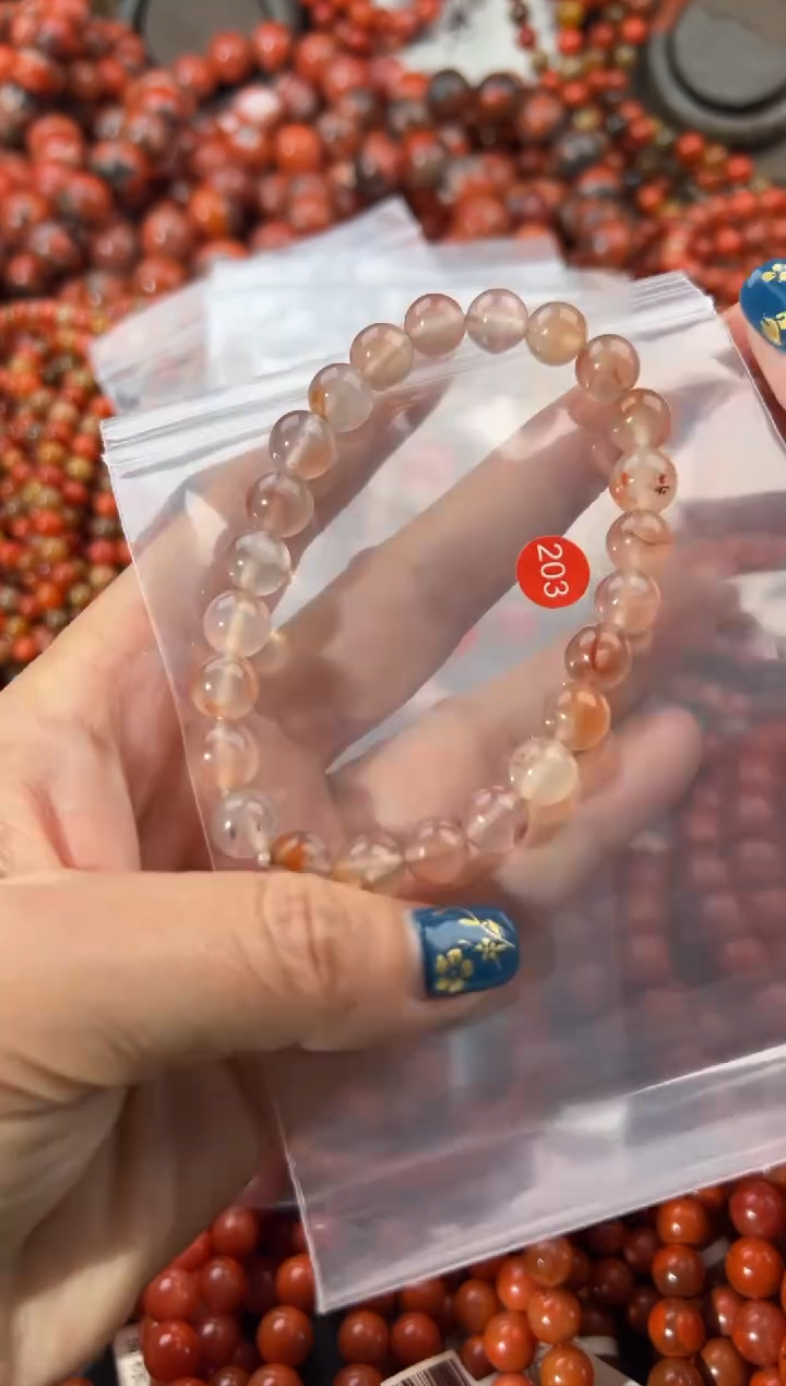 未镶嵌手串南红玛瑙8+