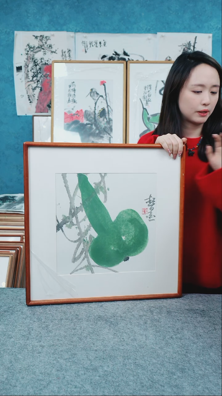 【闪购商品】国画50*50郑志超老师花鸟