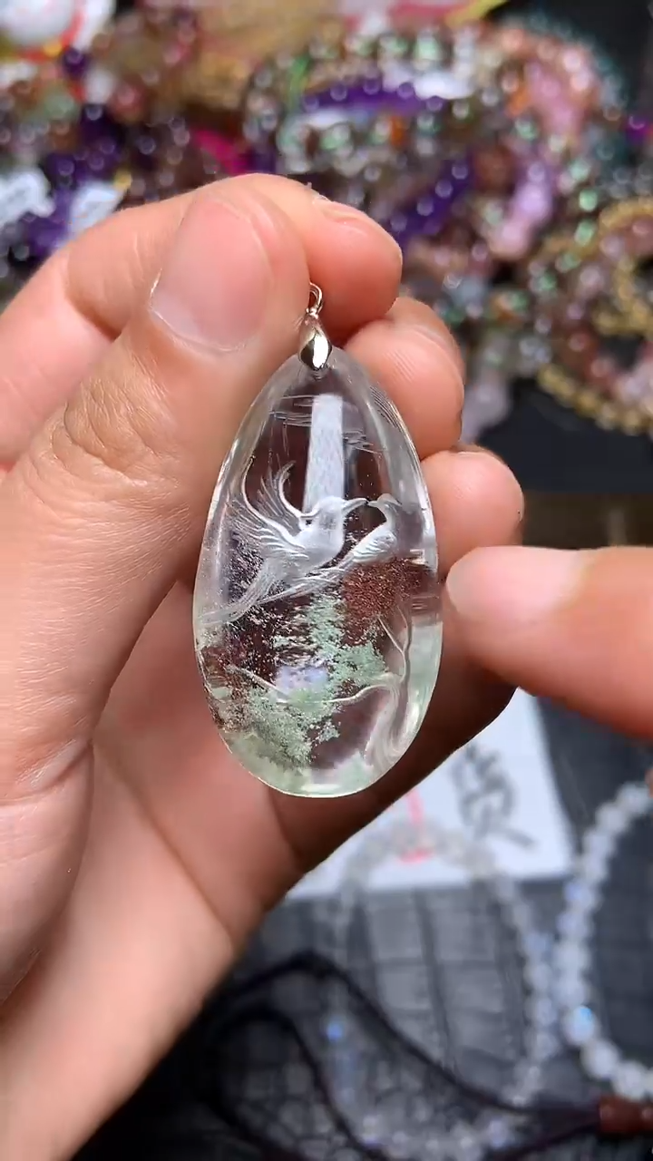【闪购商品】水晶吊坠(赠链)未镶嵌75