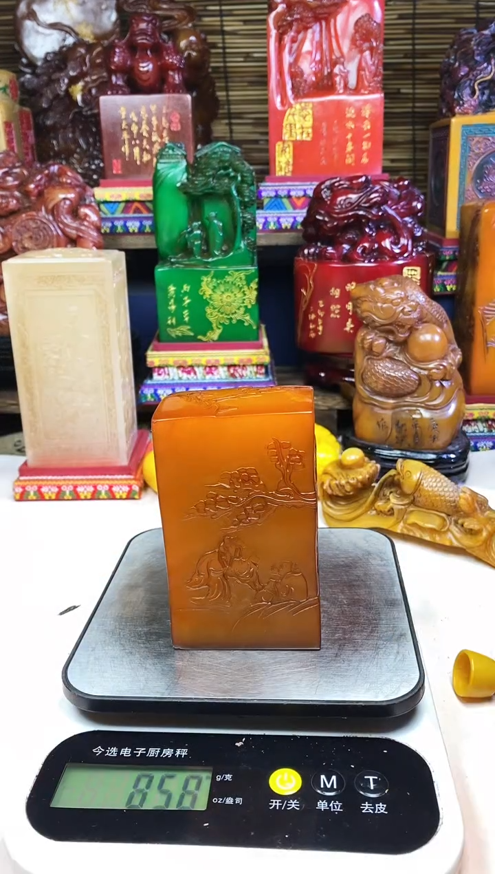 寿山石印石纯天然篆刻石料