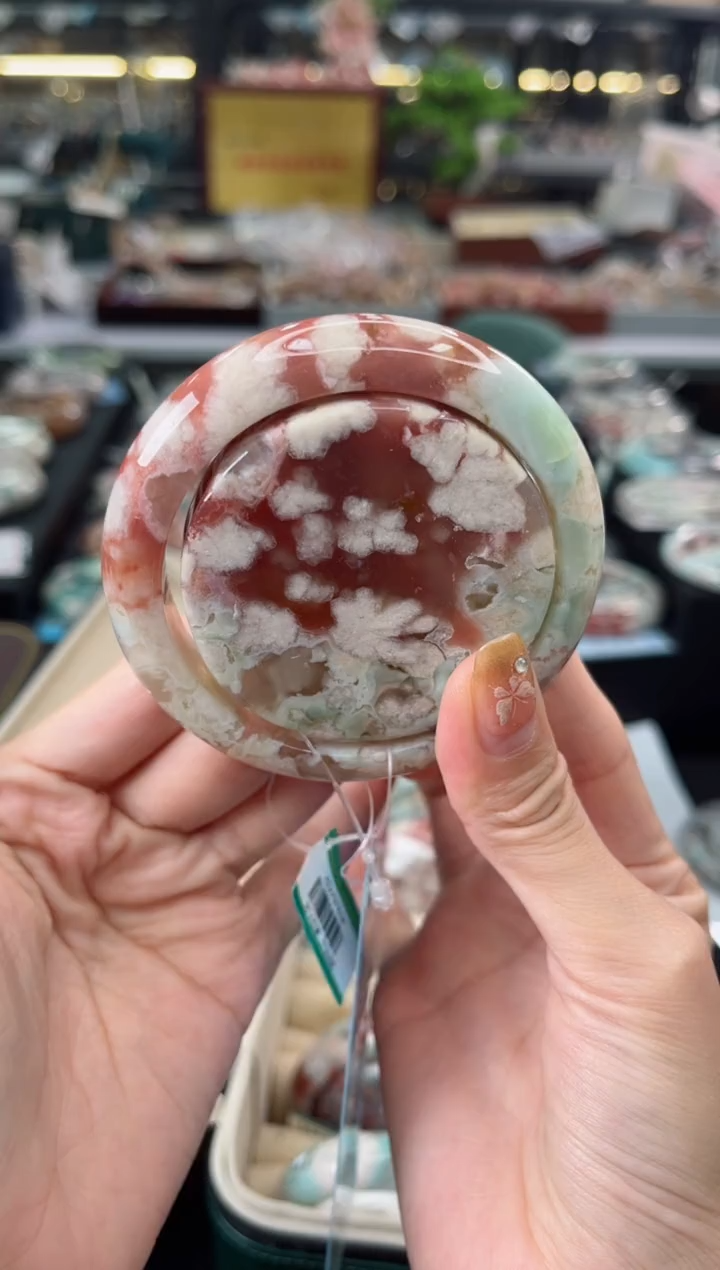 【闪购商品】石英质玉手镯未镶嵌58圈口（赠品镯心）4S9362432