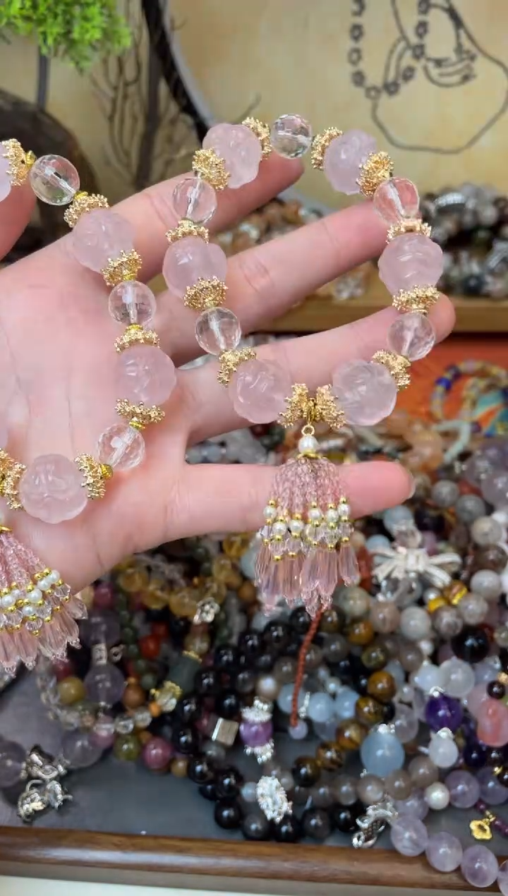 【闪购商品】水晶手链未镶嵌390手串