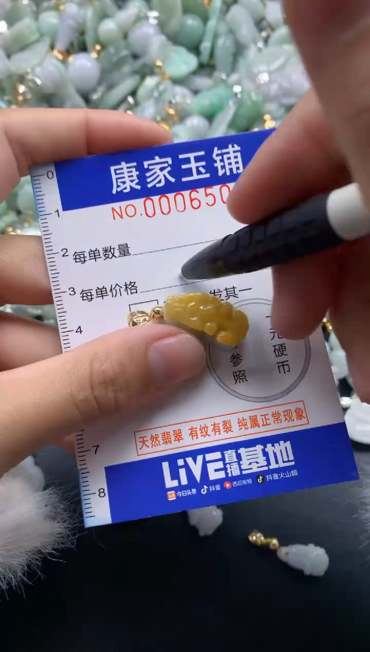 颈饰未镶嵌翡翠6508