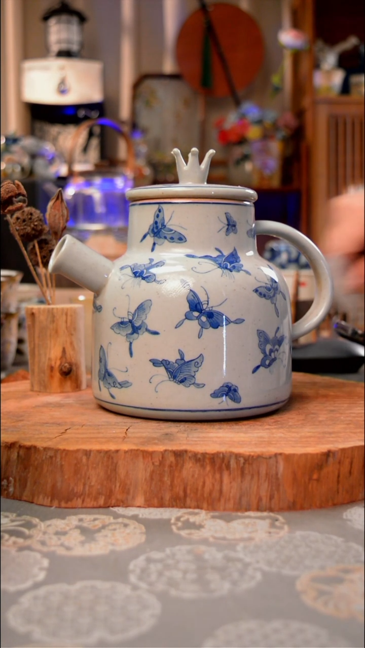 【闪购商品】杯子蝴蝶手工手绘手工手绘