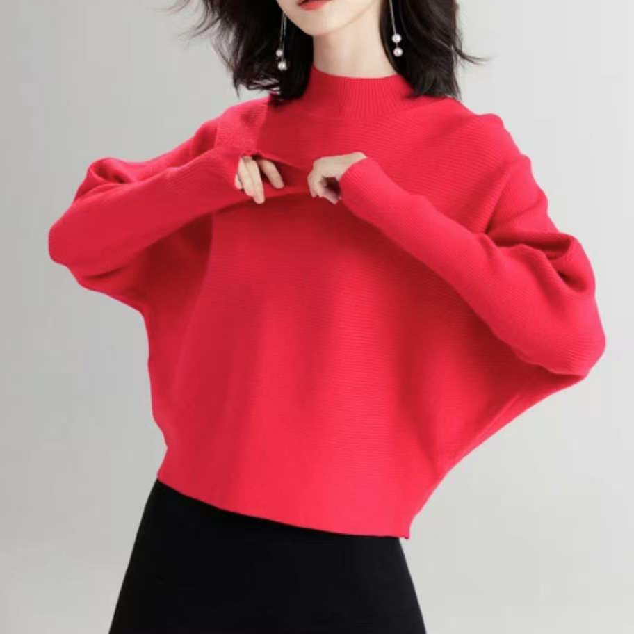 羊毛衫女装一线成衣加厚密织秋冬款保暖亲肤无缝打底衫85028工厂