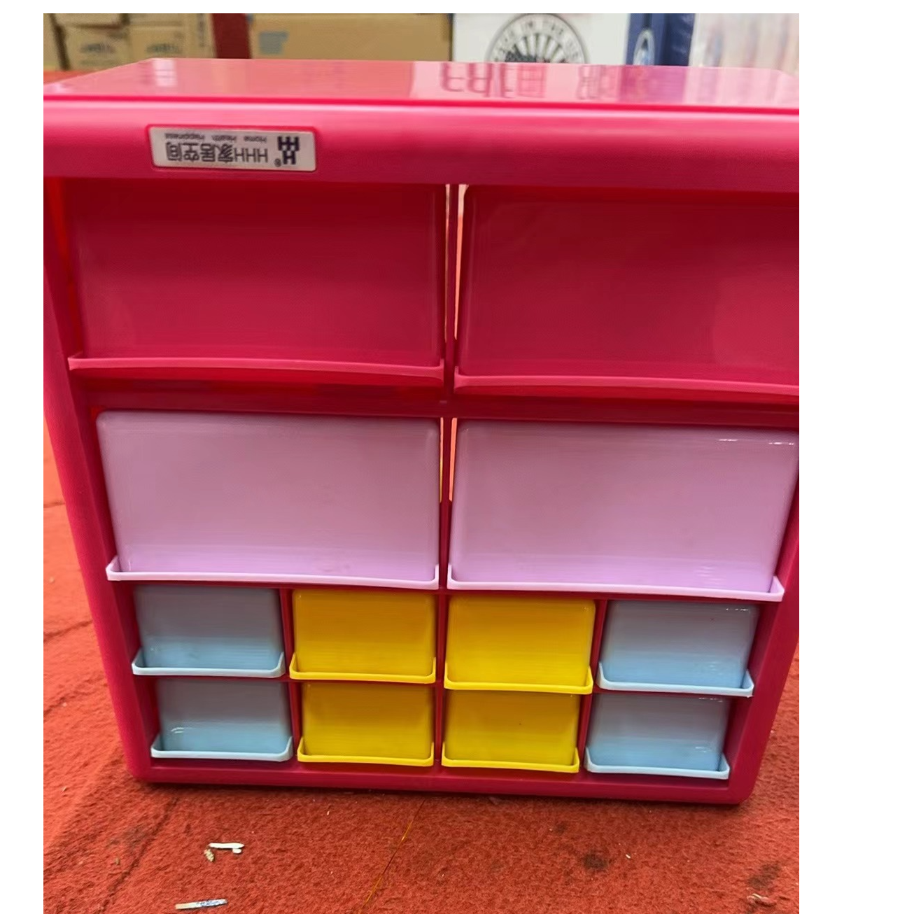 桌面收纳盒高颜值整理储物盒笔杂物办公书桌宿舍抽屉盒置物架