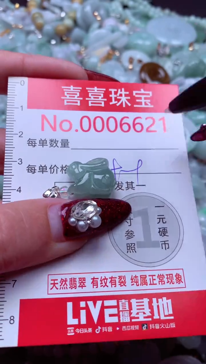颈饰未镶嵌翡翠6621