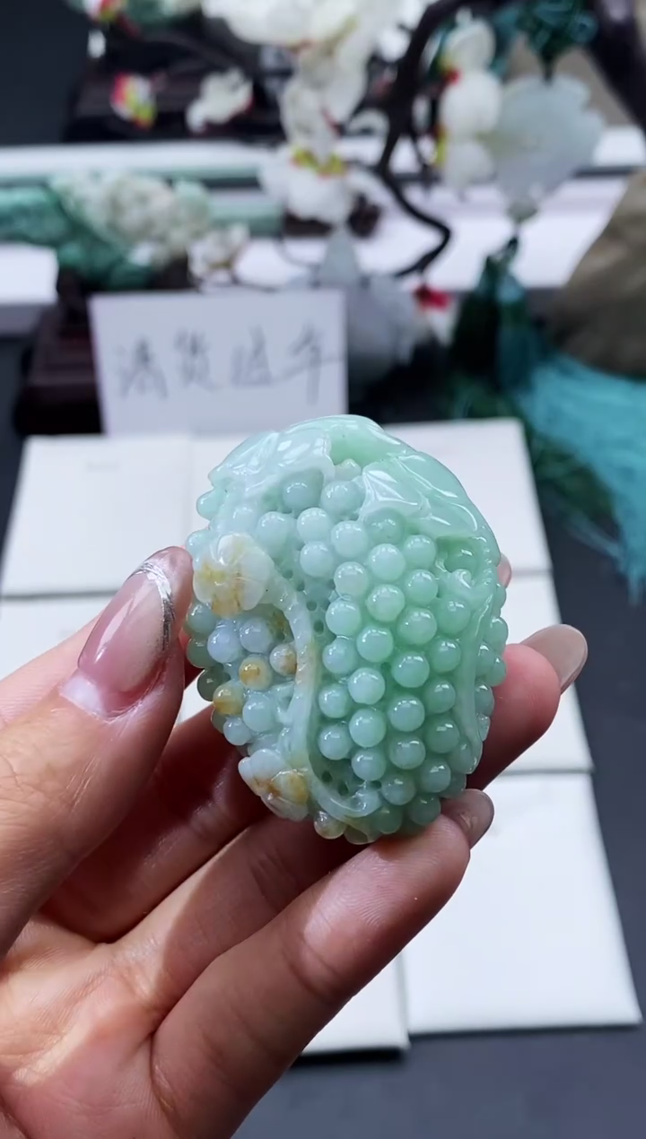 【闪购商品】翡翠颈饰未镶嵌天然缅甸翡翠A货