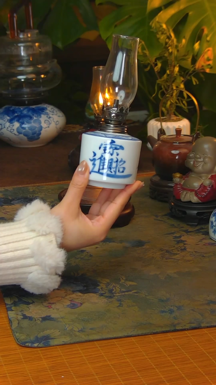 【闪购商品】景德镇陶瓷灯摆件