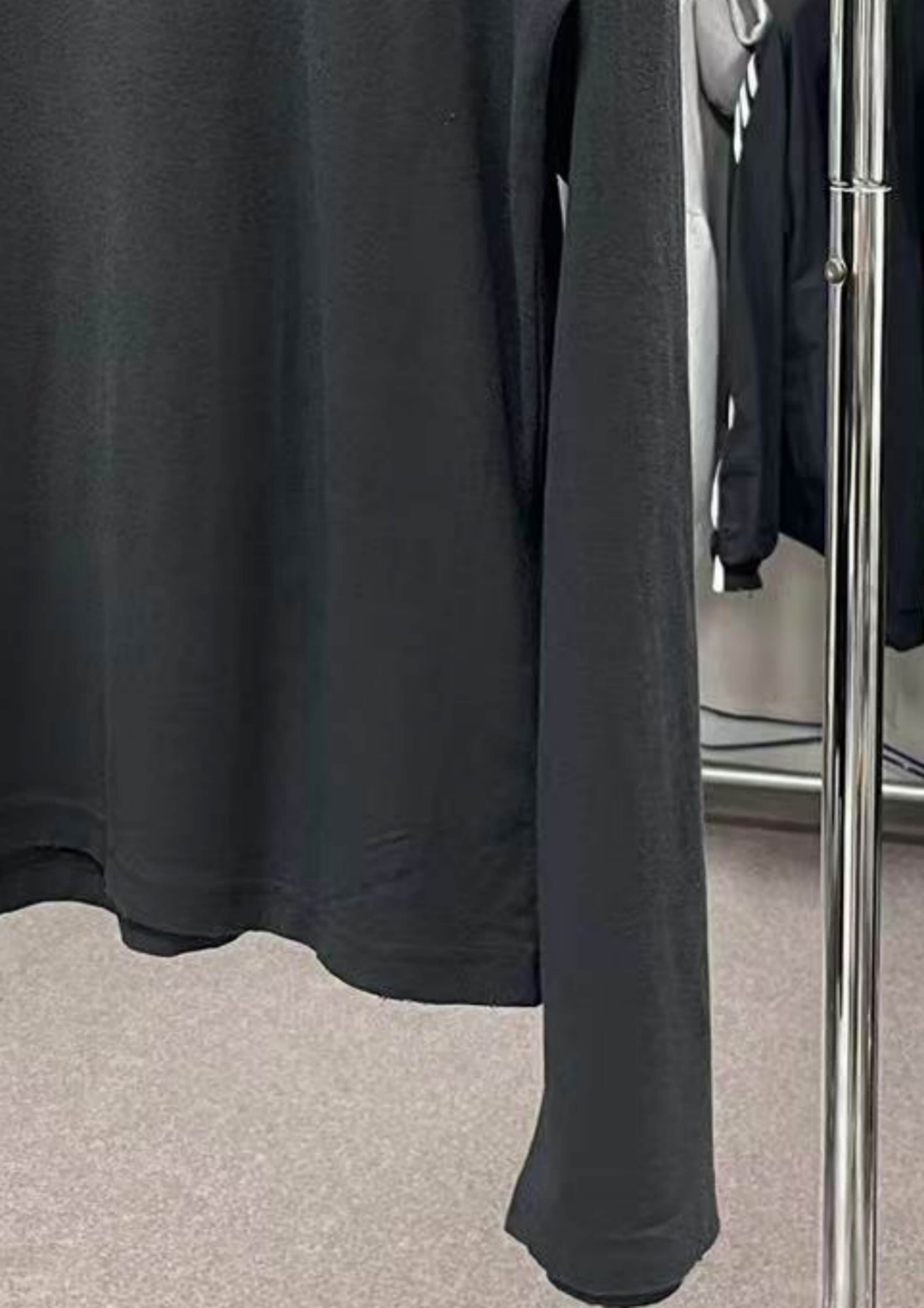 【临时系列】黑色做旧设计长袖T恤