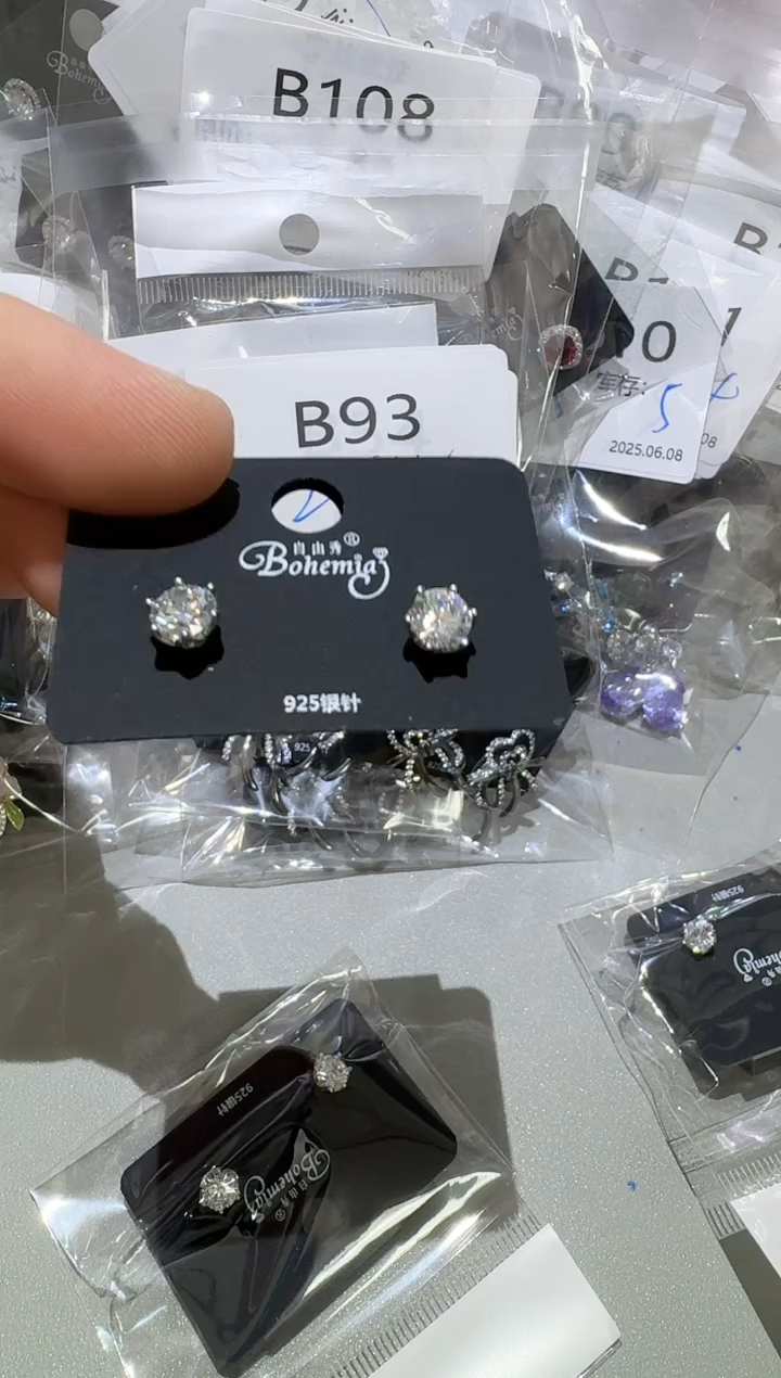 铜合金合成立方氧化锆925银B309