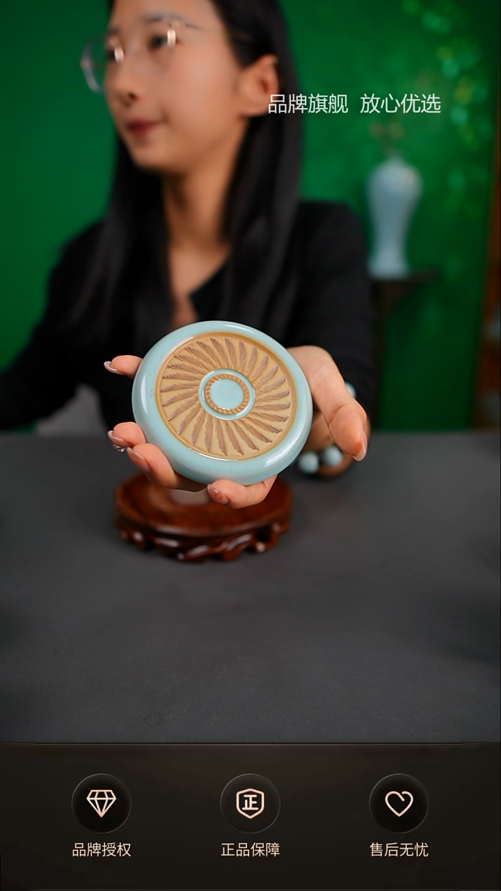 重工雕刻杯垫不完美  圈