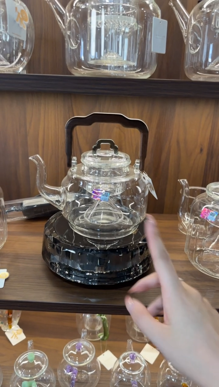 水晶电陶炉+雅韵壶双内胆